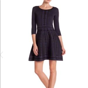 Nina Leonard knit dress